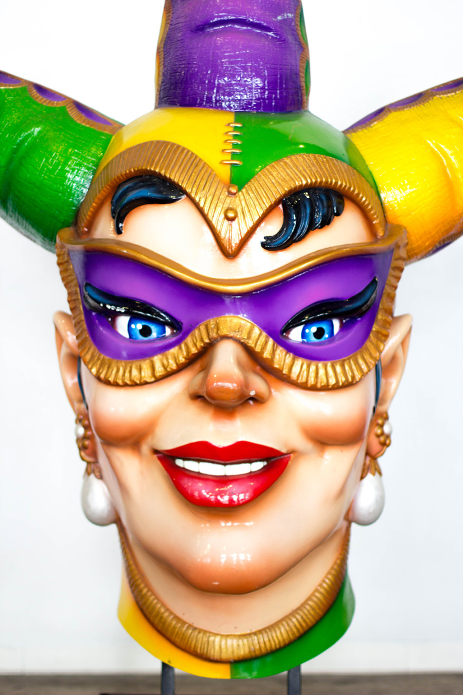 Female Jester Head (large) Kern Studios